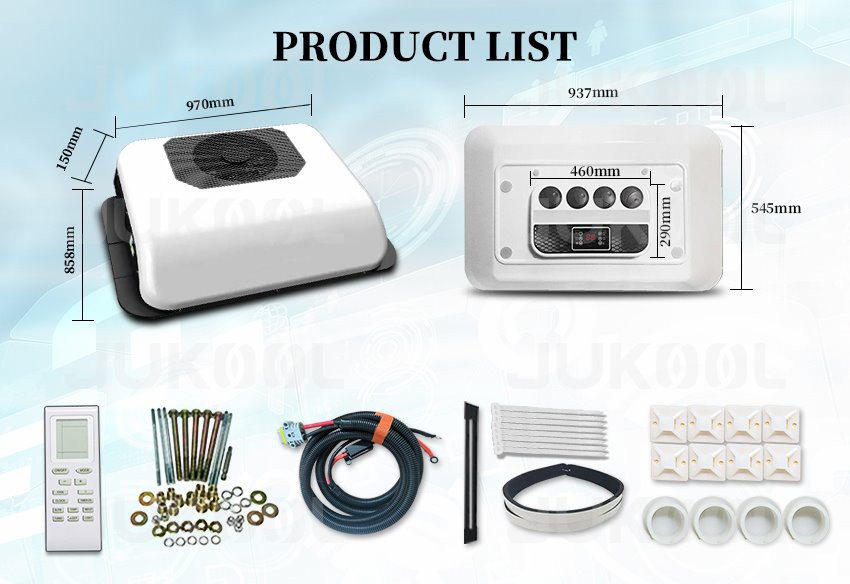 Product list of 12v electric ac system for truck