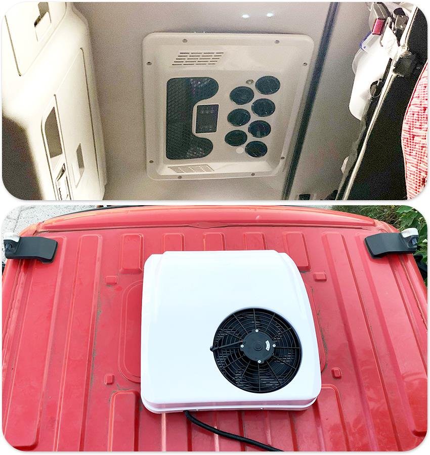Real Photo of Dump Truck Air Conditioner Real Photo of Dump Truck Air Conditioner