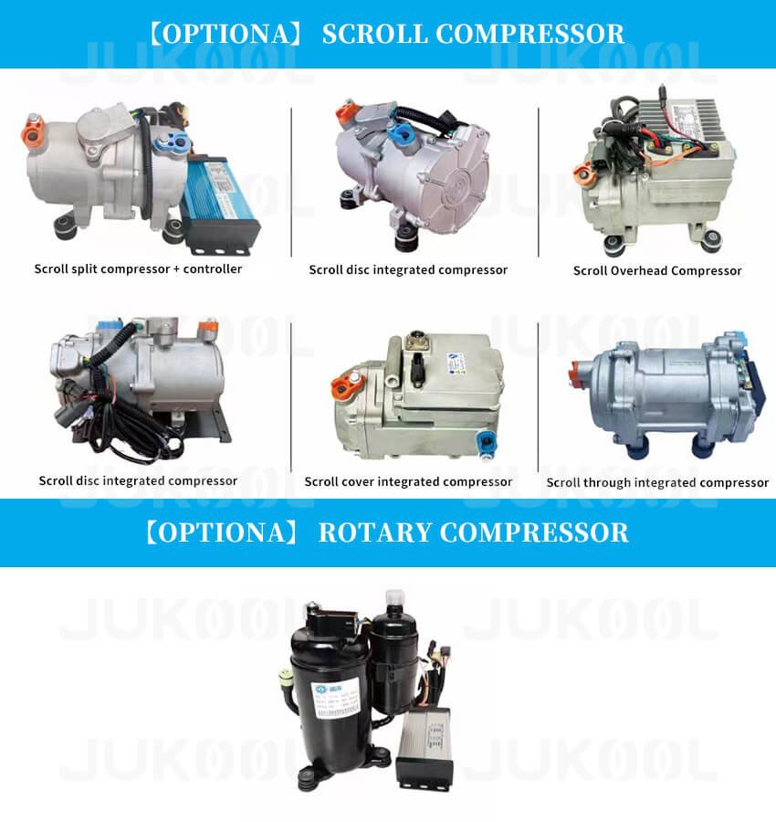 Compressor of Classic Car Electric Air Conditioning