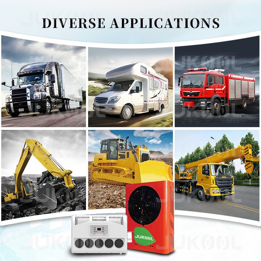 application of truck sleeper aircon