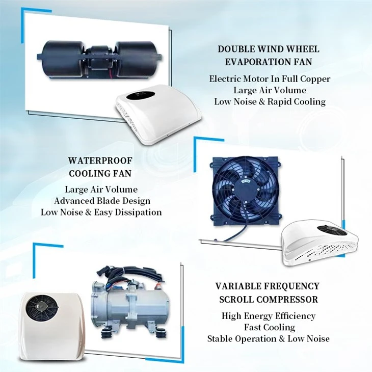 Roof Mounted Air Conditioner For Trucks